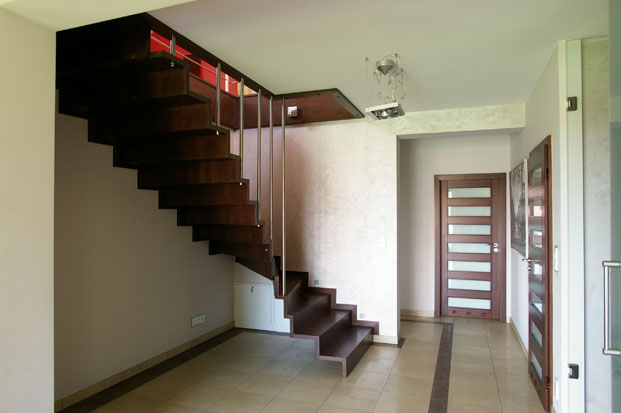 05. projekt wnętrza domu jednorodzinnego, Milicz. 2008