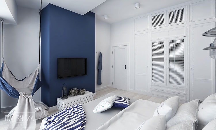 08. Apartamenty Sky Tower - sypialnia.